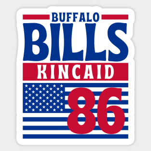 Buffalo Bills Kincaid 86 American Football Team Sticker